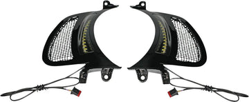 harley-davidson road glide [CUSTOM DYNAMICS] – Genesis® 4 Dynamic LED Road Glide® ventilation inserts - 0