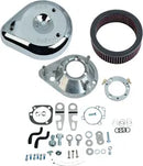 Harley-Davidson Xl 883 R Roadster [2004, 2009-2010, 2013] - Sidekick Luftfilter-Kit – Oberfläche: Silber – Bild 5