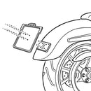harley davidson flfb [HEINZ BIKES] – distance cube for license plate mounting-4