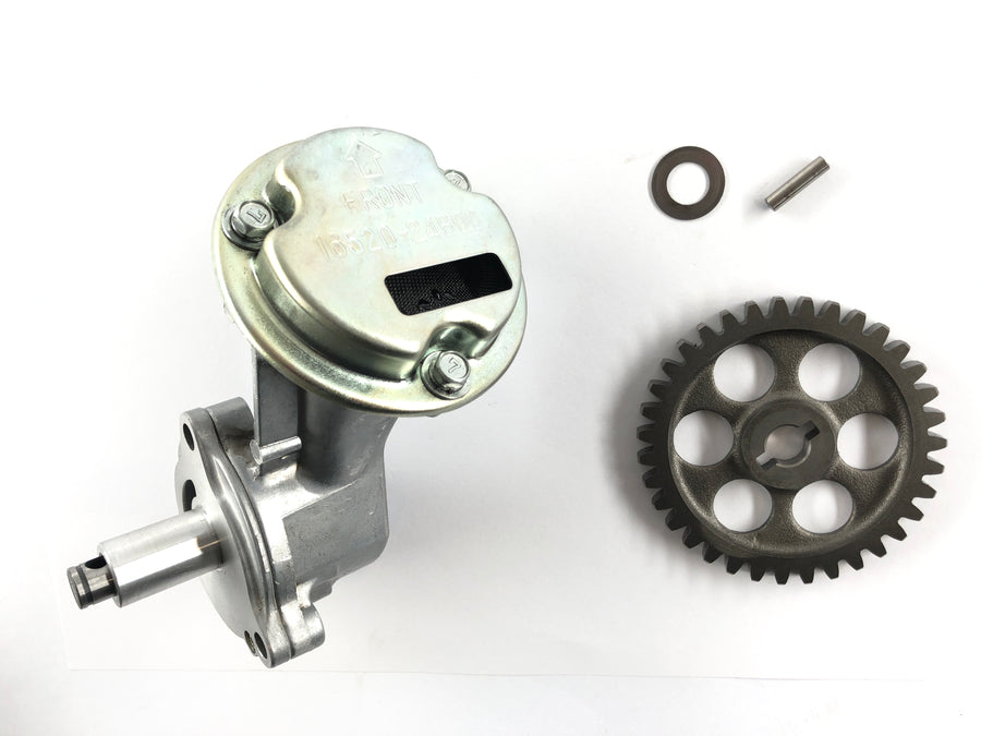 Suzuki LS 650 NP41B [1990] - Oil pump with strainer