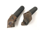 Honda CB 550 F [Super Sport] - Footrests Passenger Pegs Pair Set-2