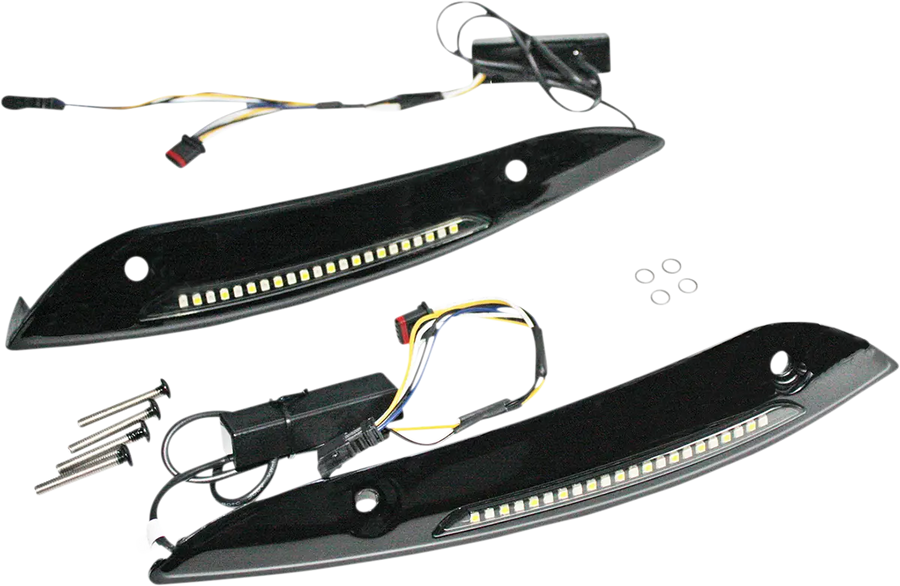 harley-davidson road glide [CUSTOM DYNAMICS] - Genesis® 4 Dynamic LED Road Glide® windshield strip