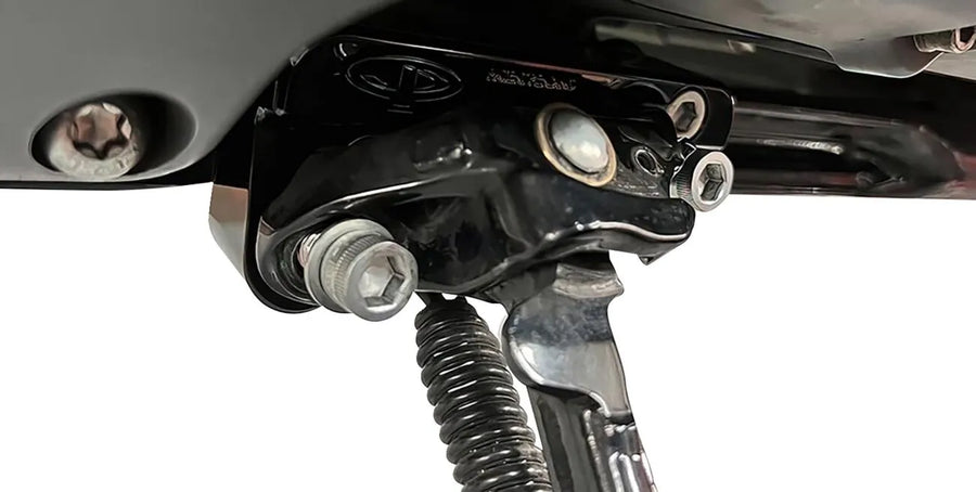 harley davidson fxdrs 114 [PAUL YAFFE BAGGER NATION] – mounting block side stand