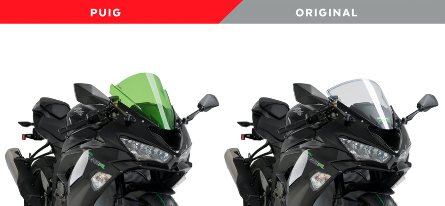 KAWASAKI ZX-6R NINJA [2018] – Z-Racing Screen – Transparent