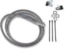 harley davidson fxsts [DRAG SPECIALTIES] - Extended Stainless Steel Brake Line Kit-2