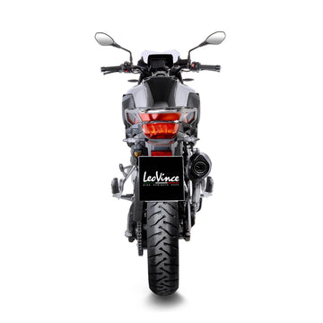 bmw f 850 gs [LEOVINCE] – Nero rear silencer - stainless steel