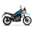 cf moto 450 [LEOVINCE] – LV-14 Black Edition rear silencer-5