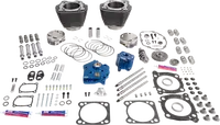 Harley-Davidson FLFBS 1923 Softail Fat Boy 117 [2026] - 132" Power Package Motorleistungs-Kit – Oberfläche: Schwarz, Hervorgehobene Lamellen – Bild 5