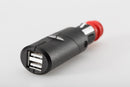 [SW-MOTECH] - USB double charging socket with universal plug – Figure 1