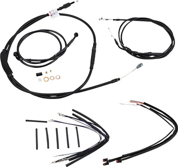 harley-davidson street bob [BURLY BRAND] – Jail Bar cable set
