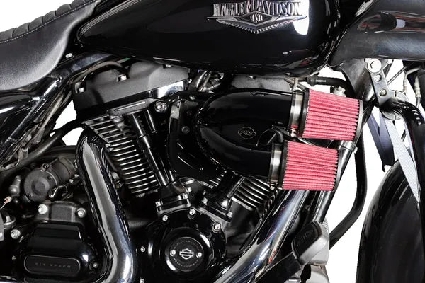 Harley-Davidson FXBR 1923 Softail Breakout 117 [2025] - Tuned Induction Luftfilterkit – Oberfläche: Schwarz – Bild 8