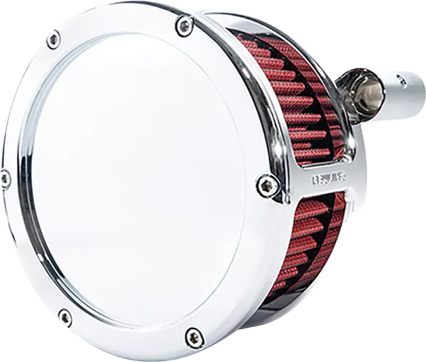 Harley-Davidson FXSTSSE3 1800 Softail Springer CVO [2009] - BA air filter kit - Surface: Chrome, Red - Image 2