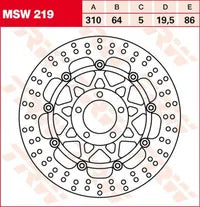 Suzuki GS 500 F [2007-2009] - brake disc – picture 11