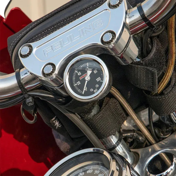 Harley-Davidson FLSTFI 1923 Softail Fat Boy Gray Ghost 117 [2025] - Remote Oil Pressure Gauge Kit - Image 4
