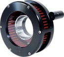 Harley-Davidson FLSTNSE 1800 Softail Deluxe CVO [2014-2015] - BA air filter kit - Finish: Chrome, Red, Clear - Image 6