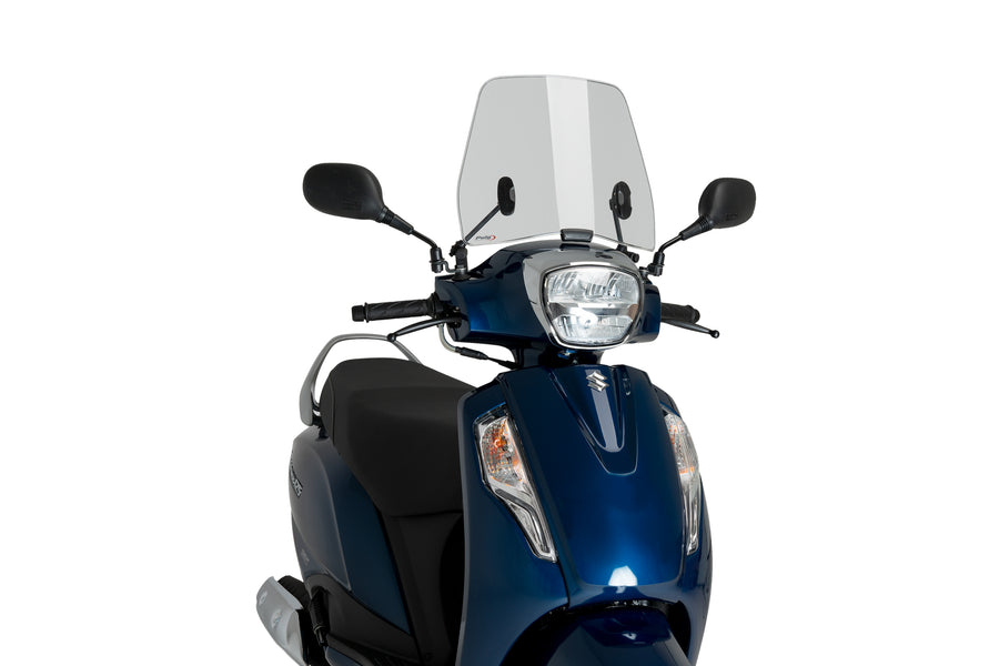 SUZUKI ADDRESS 125I E5 [2025] – Scooter windshield Trafic – Tinted