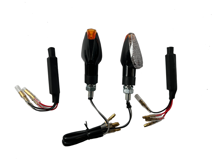 2 LED indicators clear resistors [E-mark] - BMW R 1100 1150 1200 1250 GS