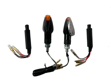 2 LED indicator clear resistors [E-mark] - Ducati Hypermotard 796 821 939 950 1100