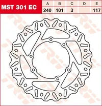 Red Moto CRF 450 RX Enduro Special [2020] - Wave® Bremsscheibe – Bild 10