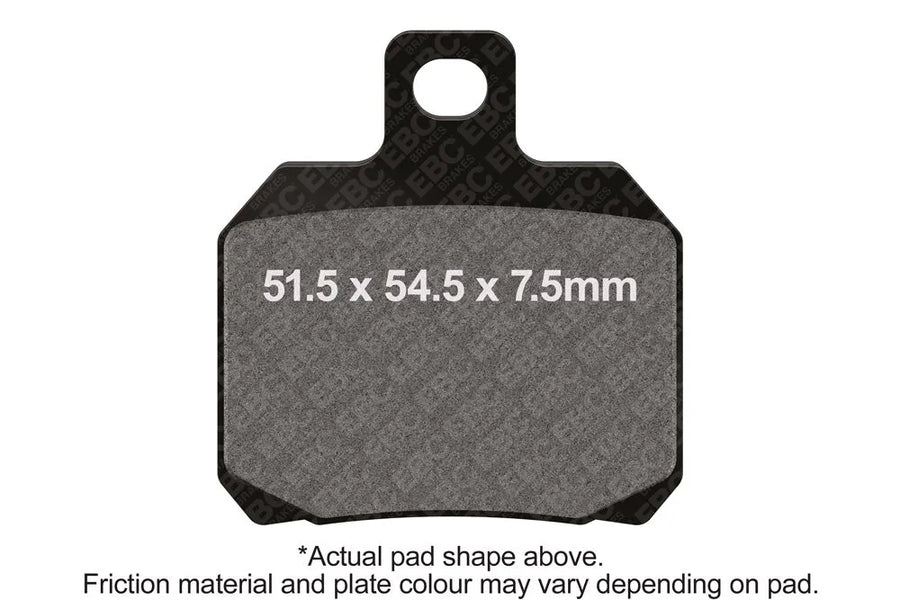 ducati hypermotard 796 [EBC] – Extreme Performance Sintered “EPFA” brake pads