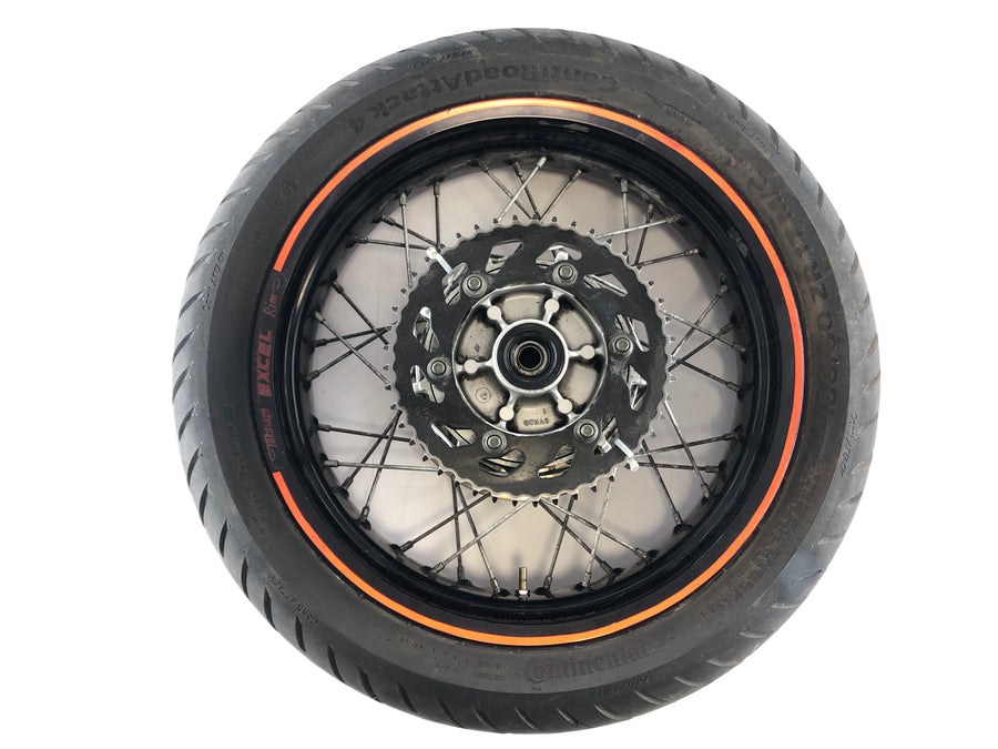 Yamaha XT 660 DM01 [2005] - Wheel Rear Rim with Tire 160 60 ZR17 DOT0422