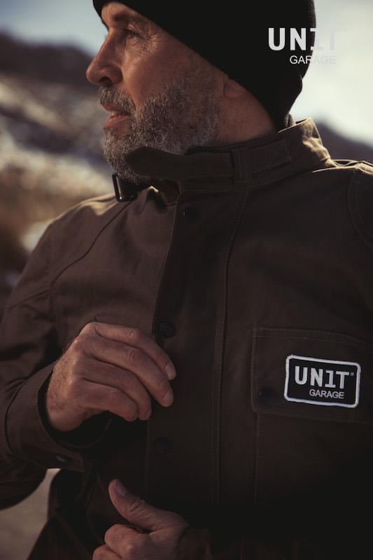BMW R nineT 1200 Urban G/S (hoher Auspuff) [2017-2023] - Grüne Zagora-Jacke