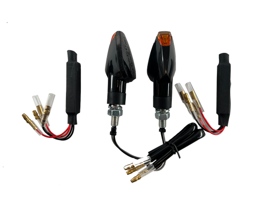 2 LED Indicators Black Resistors [E-Mark] - Honda CBR 900RR SC28 SC33 SC50 RR 900 1000