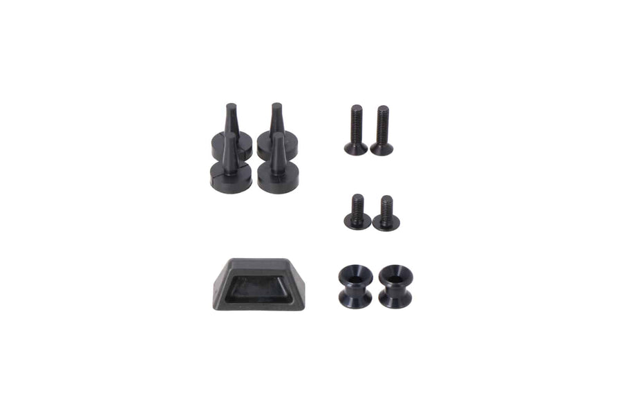 [SW-MOTECH] - Adapter kit for DUSC mount on ADVENTURE-RACK luggage rack, black – picture 1