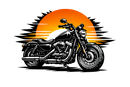 Harley davidson sportster [Mug White] - Sunset Split - One Sided