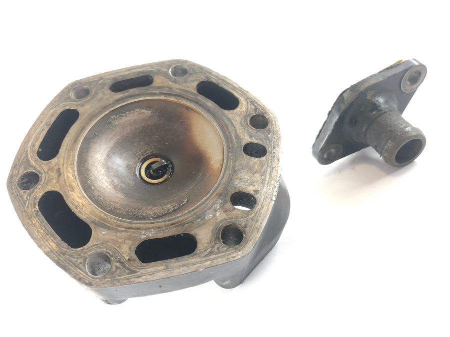 Honda NSR 125 R JC22 [1998] - Cylinder cover cylinder head with cooling water flange