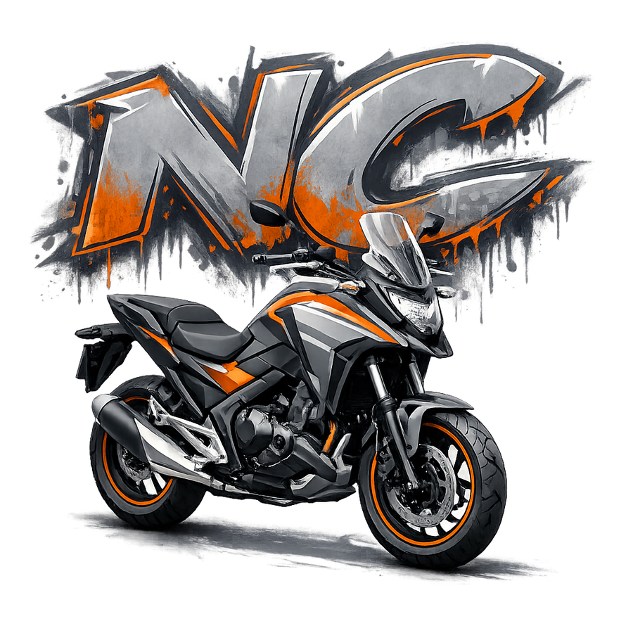 Honda nc 700 [T-Shirt] - Graffiti Float - Back Print