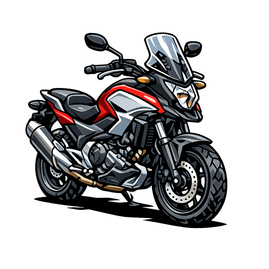 Honda nc 700 [Sweatshirt] - Caricature - Chest Print