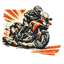 Honda nc 700 [Hoodie] - Retro Rally - Chest Print