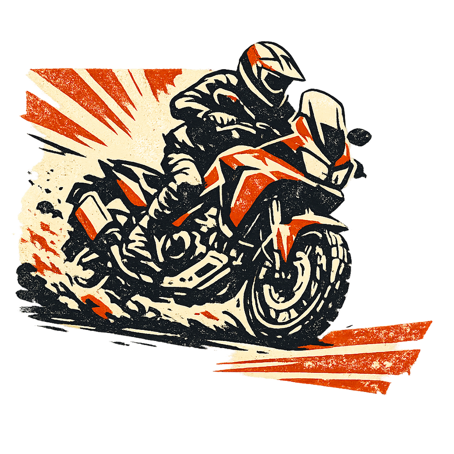 Honda nc 700 [Hoodie] - Retro Rally - Chest Print