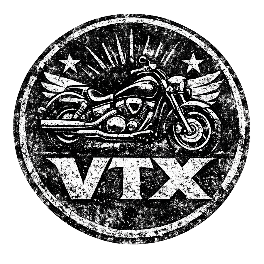 Honda vtx 1300 [Mug White] - Grunge Badge - Single Sided