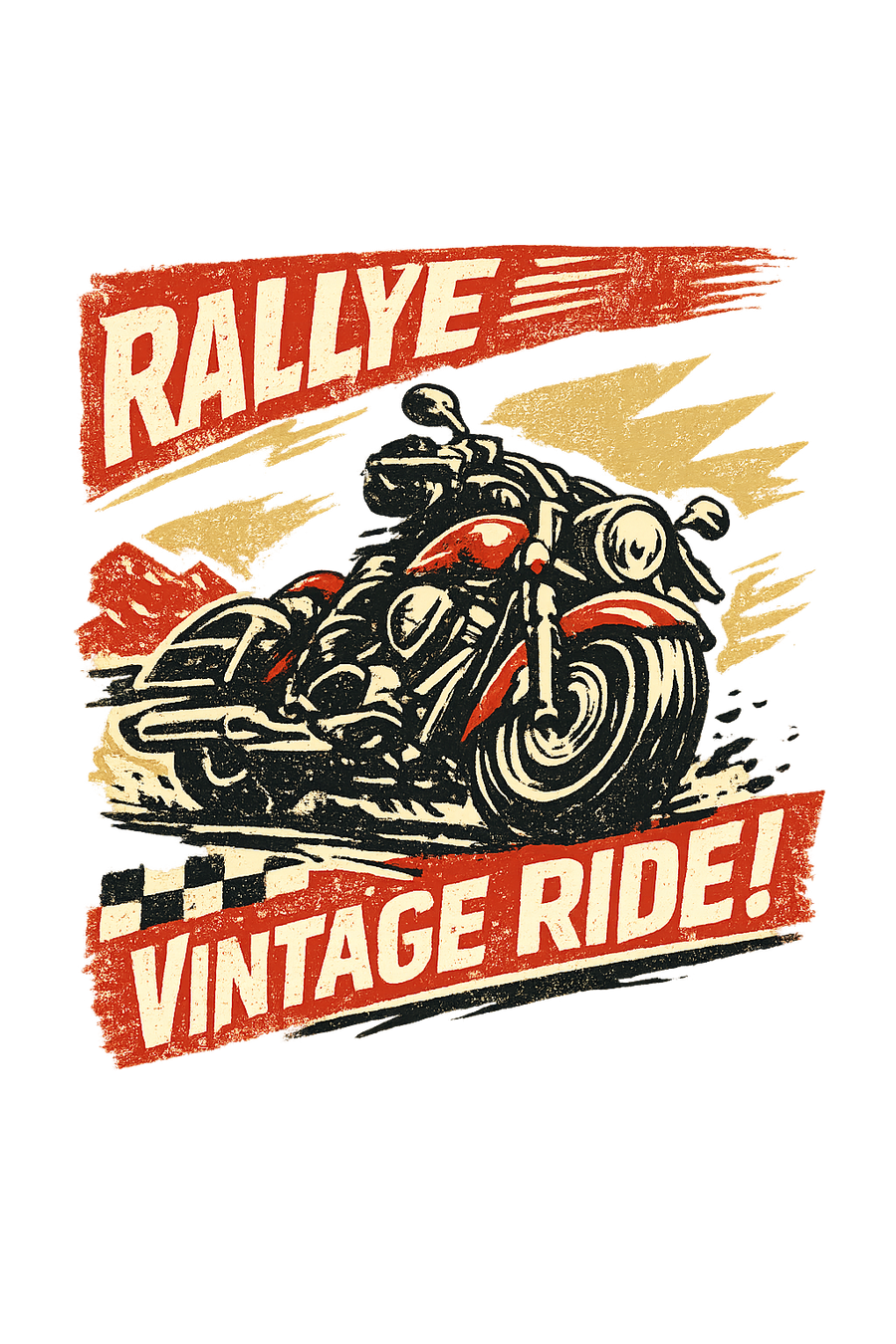 Honda vtx 1300 [T-Shirt] - Retro Rally - Back Print