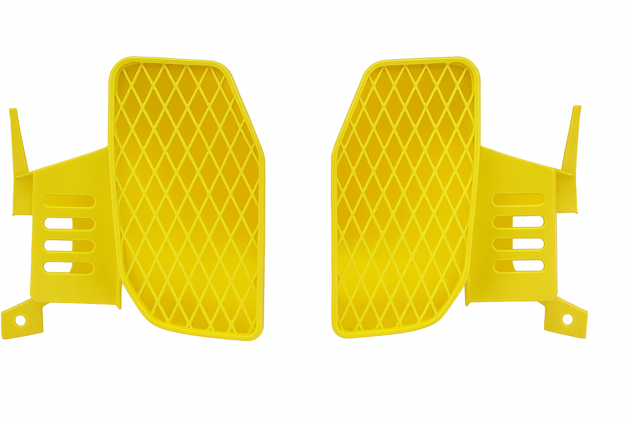 Yamaha XT 350 [3YT / 55V] - Air inlet air duct right and left - YELLOW