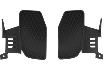 Yamaha XT 350 [3YT / 55V] - Air inlet air guide air scoops - BLACK