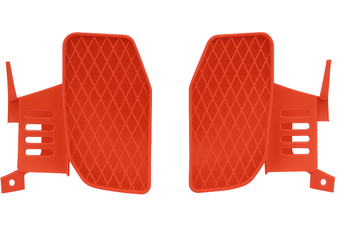 Yamaha XT 350 [3YT / 55V] - air inlet air duct right and left - RED