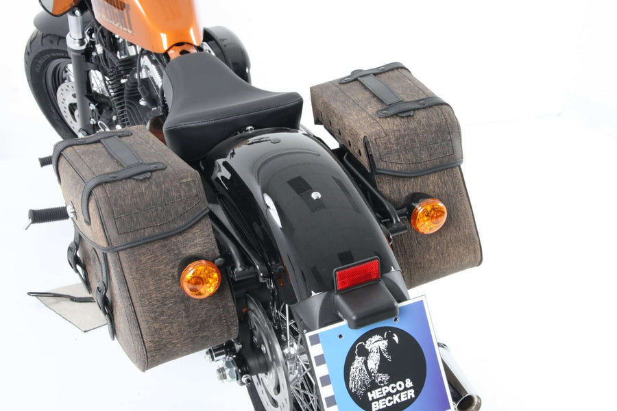 Harley-Davidson Sportster 883 Roadst [2004-2020]-Cutout pocket holder
