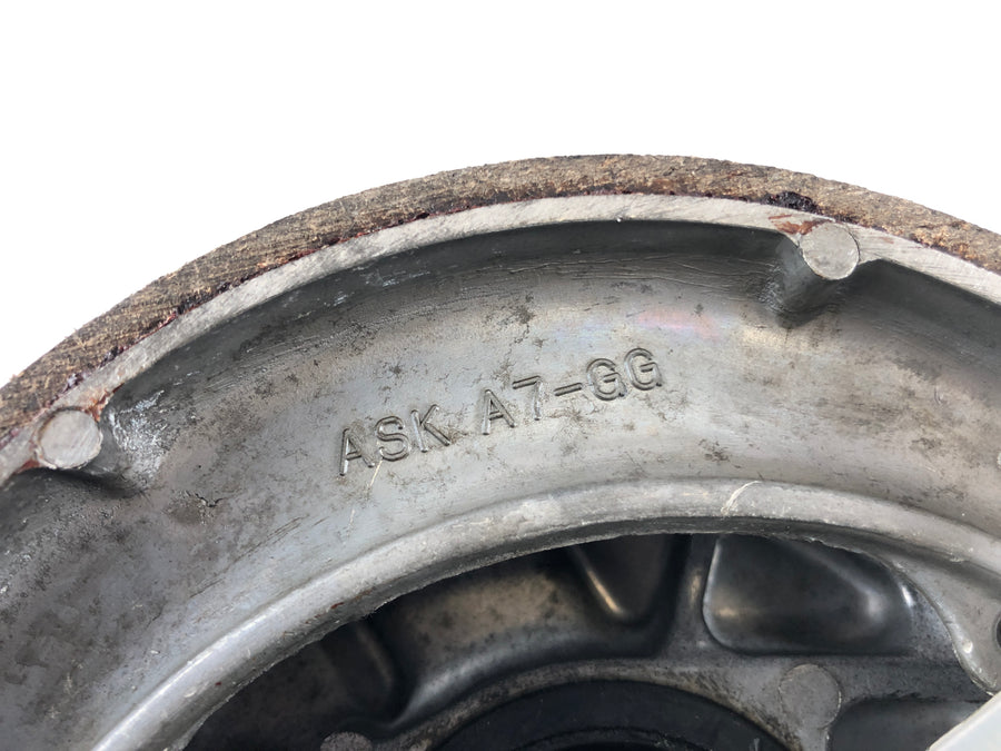 Honda XL 500 S PD01 [1982] - Brake drum brake anchor plate brake plate front