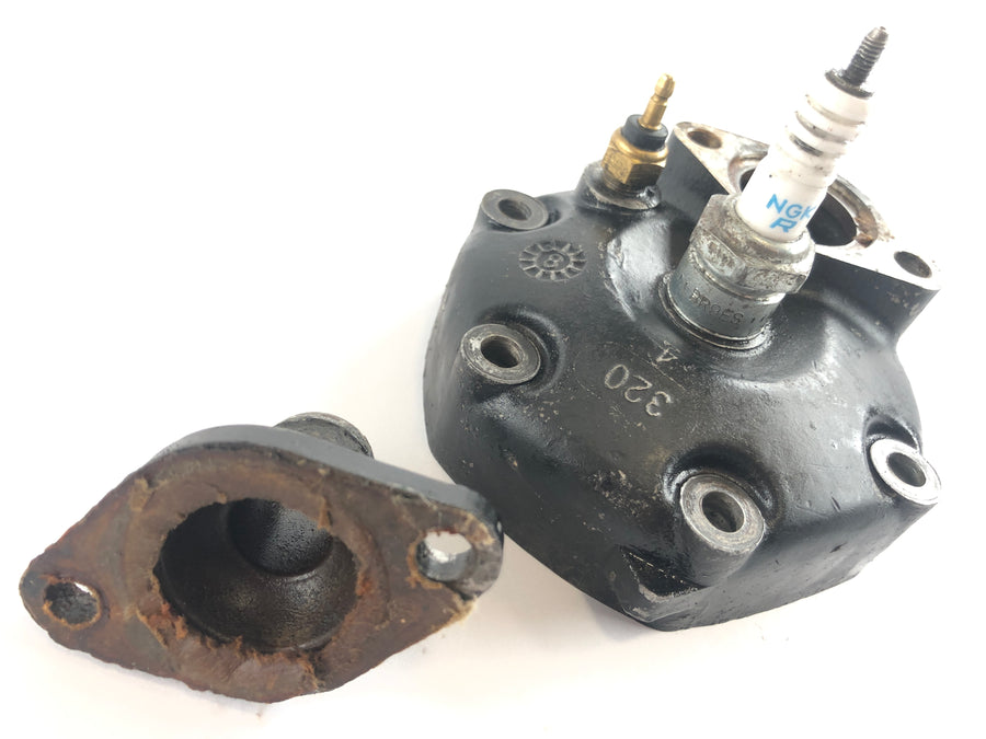 Honda NSR 125 R JC22 [1998] - Cylinder cover cylinder head with cooling water flange