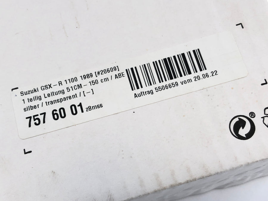 Suzuki GSX-R 1100 GV73B [1991] - Brake line steel braided rear as new