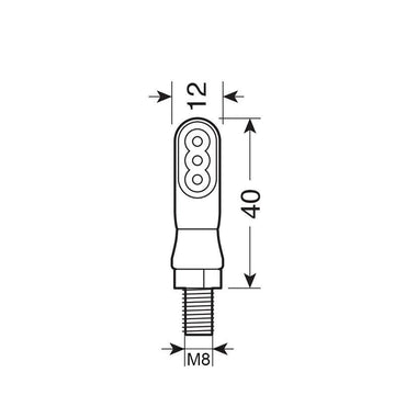 BMW R 850 R / R 1100 R [1993-2002] - BASIC four indicator kit