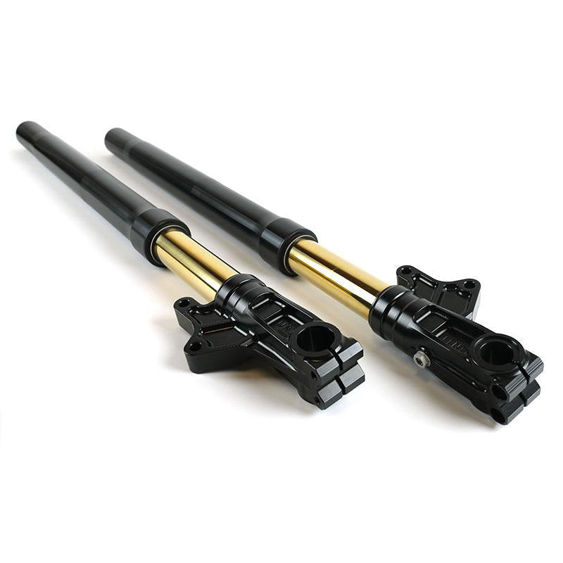 BMW R nineT 1200 Urban G/S (niedriger Auspuff) [2017-2023] - Öhlins USD-Gabelsatz + Einheit Garagenplatten und -füße (Standardhöhe)