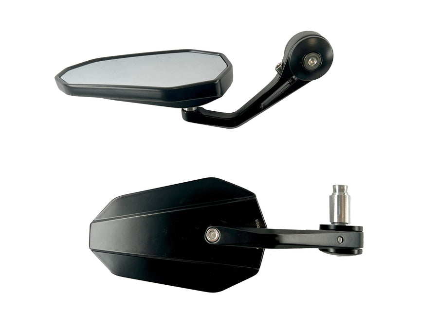Handlebar end mirrors 2 pieces [E-mark] - Honda CBR 900RR SC28 SC33 SC50 RR 900 1000