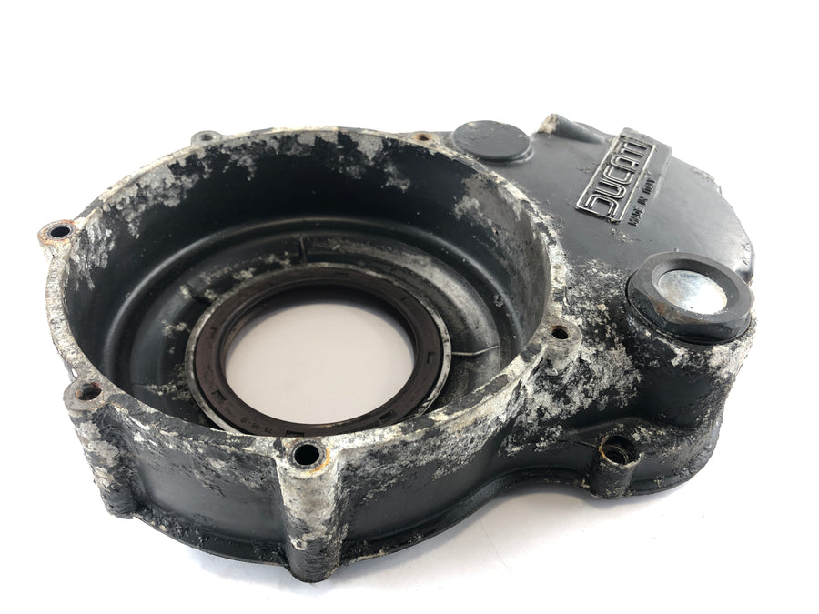 Cagiva Elefant 650 [1985] - Clutch cover inside engine cover