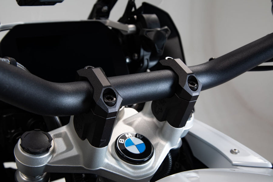 BMW R 1250 GS [2019-2024] - 40 mm handlebar riser for Ø 32 mm handlebars, black – picture 3