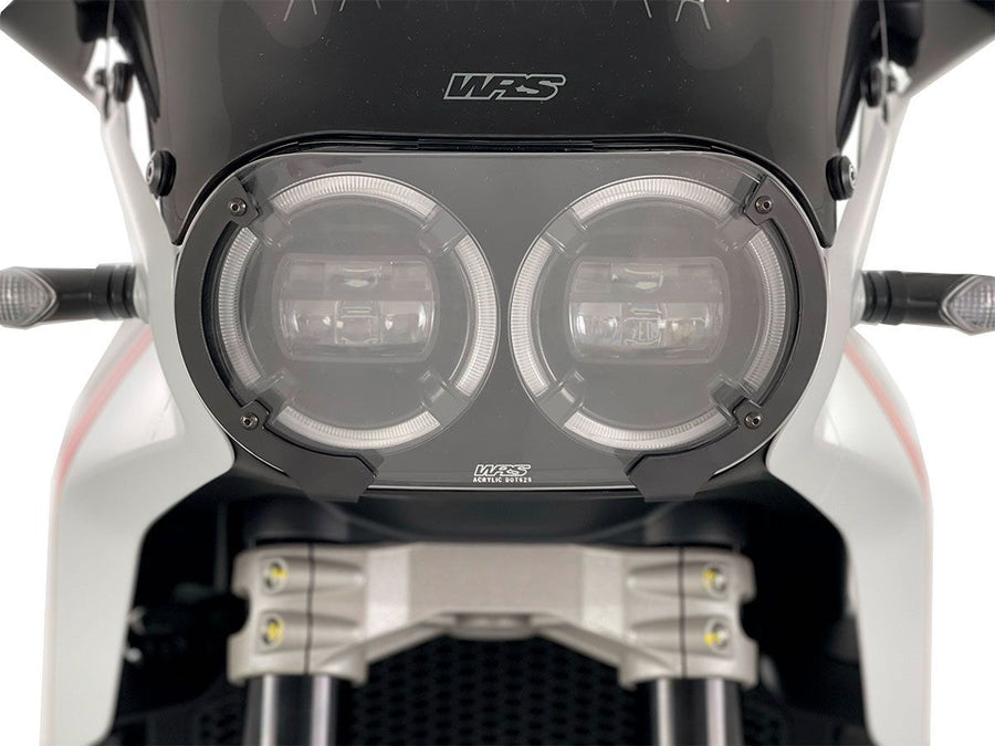 Ducati DESERT X [2022-2025] - Headlight protection lens with brackets - View 3