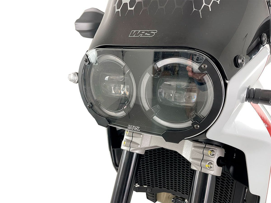 DUCATI DESERT X DISCOVERY [2025-2025] - Headlight protection lens with brackets - View 2